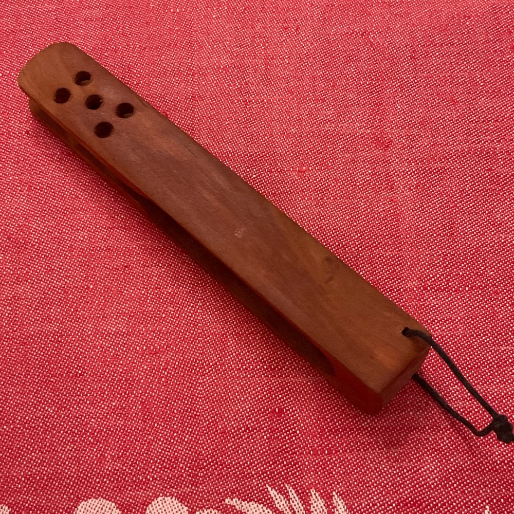 Toast Tongs, hand carved from Ireland.  From 1990’s, signed and made from cherry